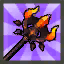 Red Lava Demon Staff