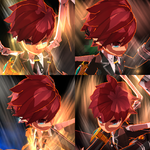 Knight Emperor's eyes when in Awakening Mode.