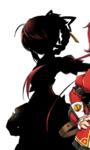 Ein Silhouetten-Avatar, den Elsword-Spieler zum Pre-Release vom Fechtmeister bekommen haben. (Nur Korea!)