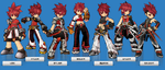 Korean revamp of character models on July 23, 2015