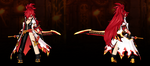 Idle pose and Promo avatar.