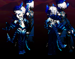 Iblis' Idle pose and Promo avatar. (Promo Accessory: Horn's Aura)