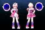 Idle pose and Promo avatar.