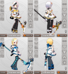 Full set appearance (Ara)