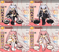 Full set appearance (Eve)