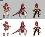 Korean revamp of character models on the 12/4/2013.