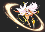 Full body Cash Shop Celestial Fox Skill Cut-in.