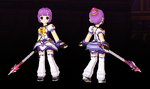 Idle pose and Promo avatar.