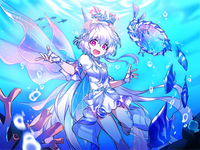 Official promotional artwork of Laby in the Nereid set.