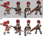 Korean revamp of character models on the 12/4/2013.