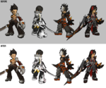 Korean revamp of character models on 12/4/2013.