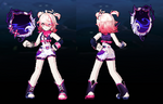 Idle pose and Promo avatar.