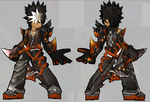 Idle pose and job avatar