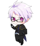 Chibi artwork of Add in the Classic Butler set.