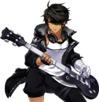 Official promotional artwork of Raven in the Velder Academy Band - Original set.