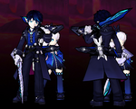 Ciel's idle pose and Promo avatar.