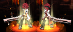 Idle pose and Promo avatar.