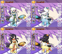 Full set appearance (Aisha)