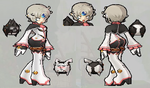 Genderbent avatar given to players on April fools.