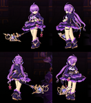 Idle pose and Promo avatar.