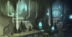 Water Temple Entrance Concept Art 3