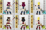 Full set appearance (Ara)