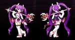 Idle pose and Promo avatar. (Promo Accessory: Bottom Piece Slot)