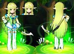 Idle pose and Promo avatar.